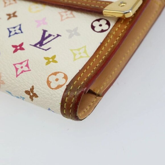 LOUIS VUITTON Multicolor Porte Tresor International Wallet M92659 Auth 144313 - Picture 7 of 16